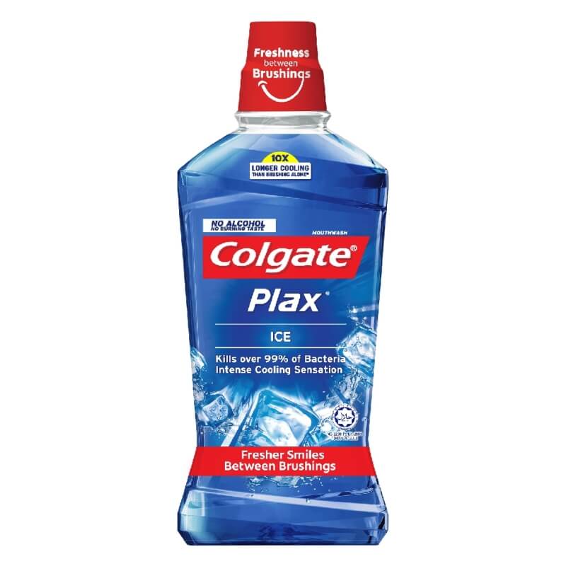 Colgate Plax Ice Alcohol Free Mouthwash (750ml)