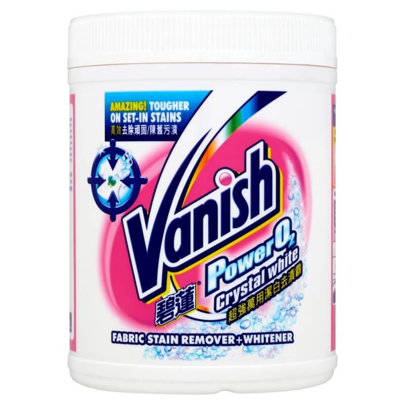 Vanish Power 02 Crystal White Fabric Stain Remover + Whitener (800g)