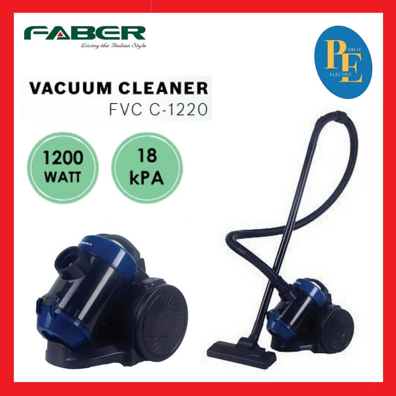 Faber 1200W Bagless Vacuum Cleaner - FVC C-1220