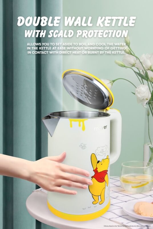 Disney x Mayer Everyday with Pooh Collection 1.8L Electric Kettle MMEK1800-PH Winnie The Pooh