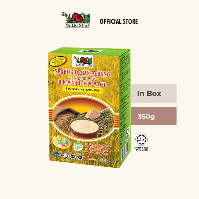 Nature’s Own Instant Brown Rice Powder (350g)