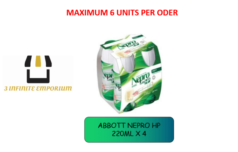 Nepro HP Vanilla 220ml x 4