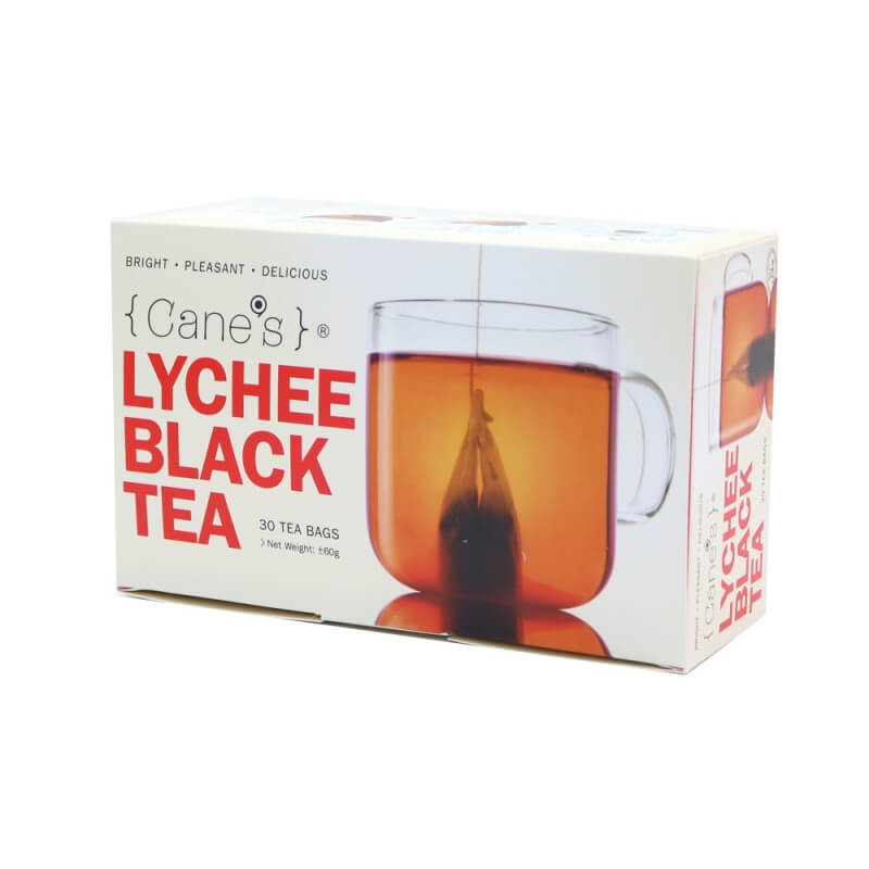Cane's Lychee Black Tea (30 Teabags)