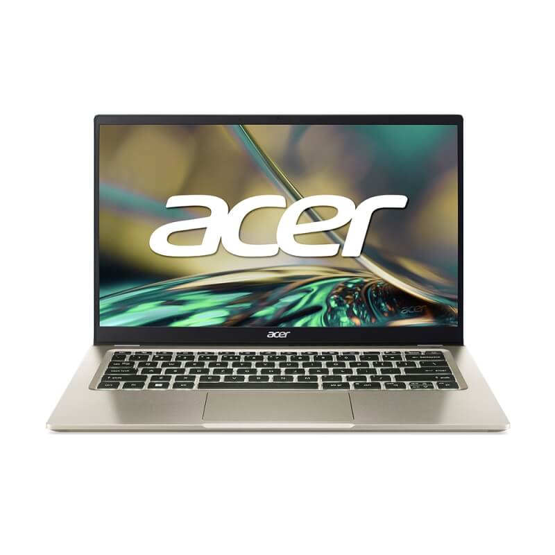 Acer Swift 3 SF314-512-577V Notebook NX.K7JSM.002 Haze Gold| Intel Core i5-1240P| 8GB Ram| 512GB SSD | Intel Iris Xe Graphics| 14-Inch QHD| Window 11| Preloaded Microsoft Office Home & Student