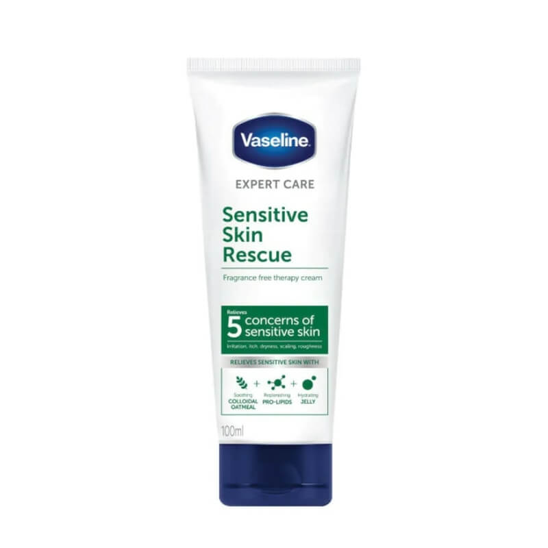 Vaseline Expert Care Extremely Dry Skin / Sensitive Skin Rescue (100ml)