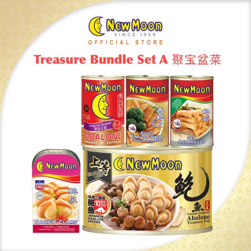 Treasure Bundle Set A 聚宝盆菜 (Treasure 1.8kg + Aust 4-6 + KTS Slices + Asparagus+ Pacific Clam 125g)