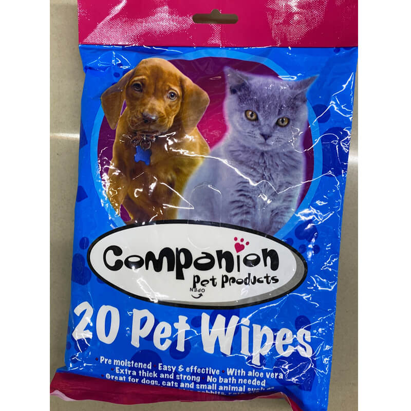 Companion 20 Pet Wipes