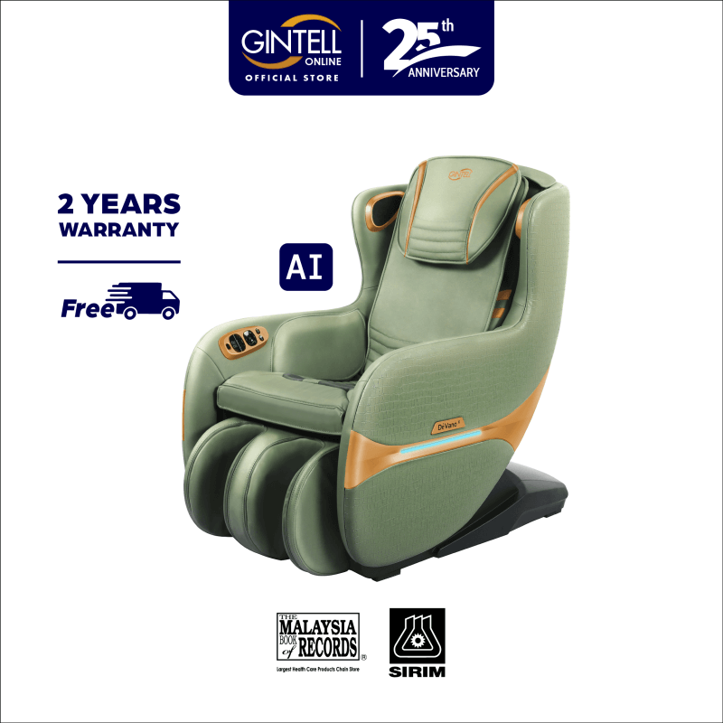 [FREE Shipping] GINTELL DéVano X Queen Massage Chair (Vintage Green) [New Arrival]