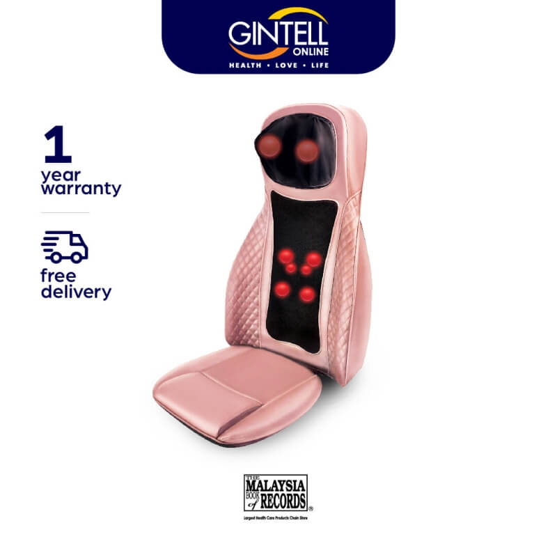 [FREE Shipping] GINTELL G-Mobile Pro Massage Cushion (New Version - Rose Gold)