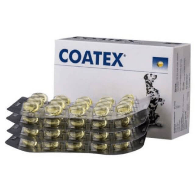 Vetplus Coatex EFA Supplements for Skin & Coat of Dogs & Cats (60 Capsules)
