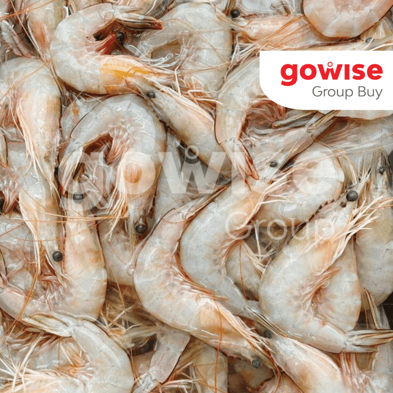 1kg Standard Big Prawn- Ming Har (30-40pcs) x1 Box