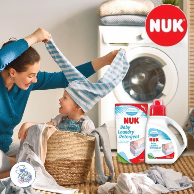 [Baby Monsta] NUK Original Baby Laundry Detergent 750ML/ 1000 ML