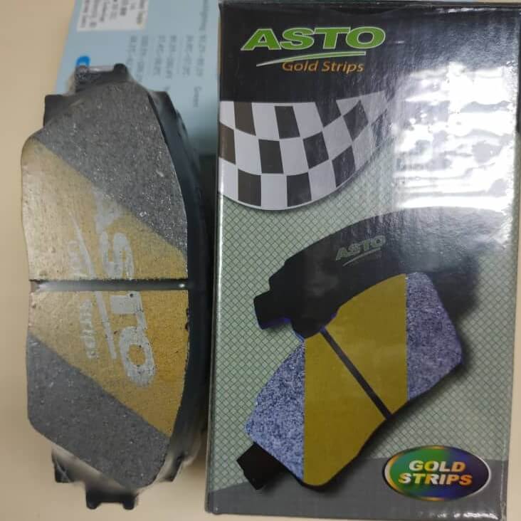 Asto [AD0085] Front Brake Pad - Perodua Myvi Lagi Best/ Axia/ Bezza