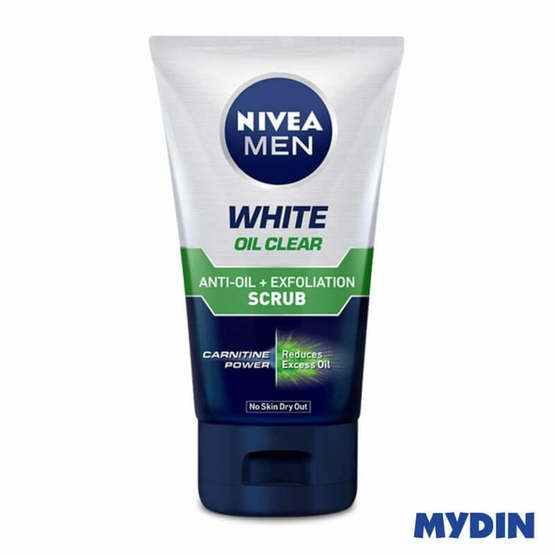 Nivea Men Whitening Acne Oil Control Cleanser & Scrub 100g