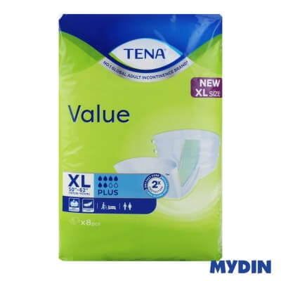 Tena Value Adult Diaper XL8