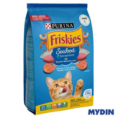 Friskies Seafood Sensations Adult Cat Food (2.8kg)
