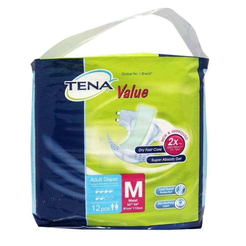 TENA Adult Diapers M12