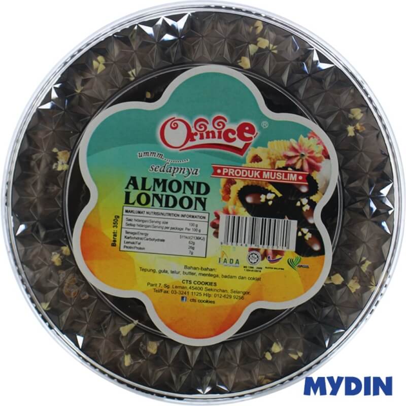 CTS Festive Cookies - Almond London (300g)