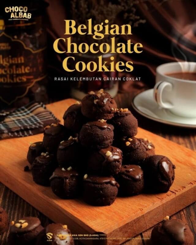 Belgium Chocolate Cookies - ChocoAlbab