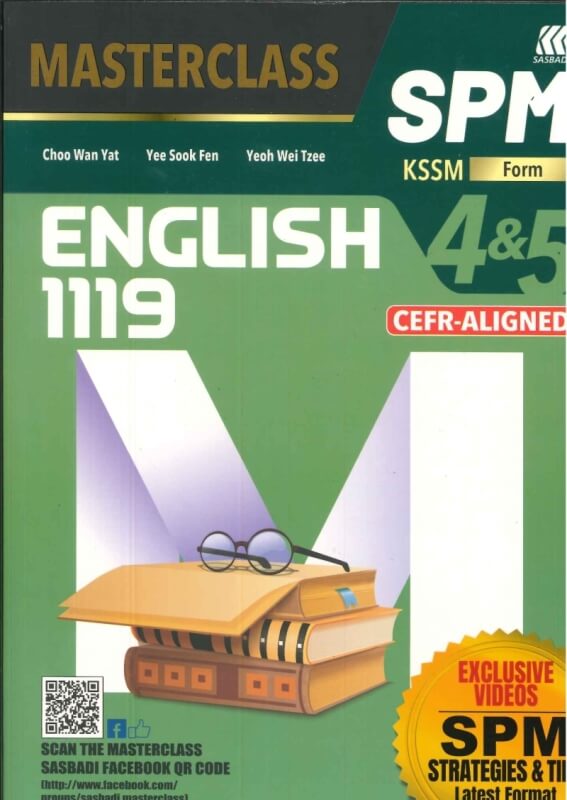 MASTERCLASS ENGLISH 1119(CEFR-ALIGNED)FORM 4&5 KSSM SPM 2023