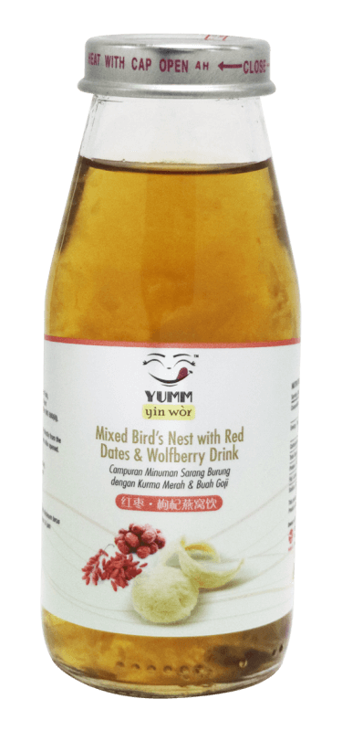 YUMM Bird’s Nest Red Dates & Wolfberry Collagen Drink 175ml