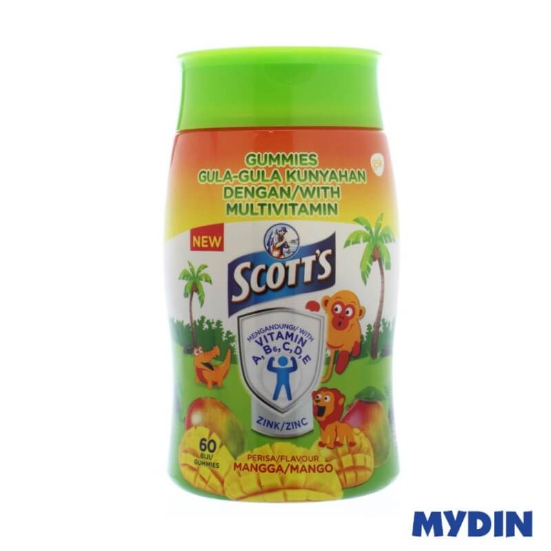 Scotts Multivitamin Gummies (60’s) - Mango