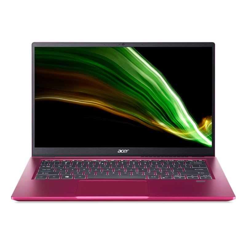 Acer Swift 3 SF314-511-504D Laptop Berry Red NX.ACTSM.002 i5-1135G7 8GB 512GB SSD Intel Iris Xe Graphics 14-Inch FHD Win 11 Microsoft Office Home & Student 2019 Full Version