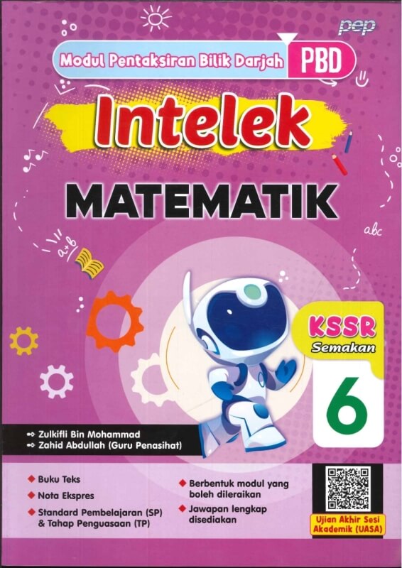 Modul Pentaksiran Bilik Darjah(pbd)intelek Matematik Tahun 6 Kssr 