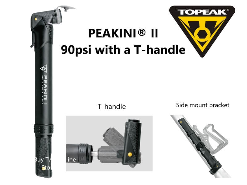 TOPEAK 160 PSI PEAKINI II HAND PUMP