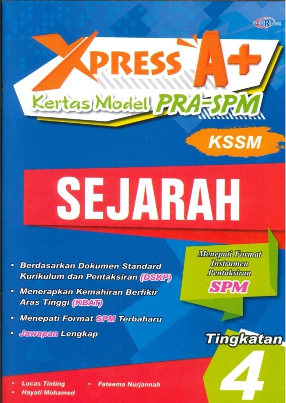 Kertas Model Pra Spm Sejarah Tingkatan Kssm My Xxx Ho