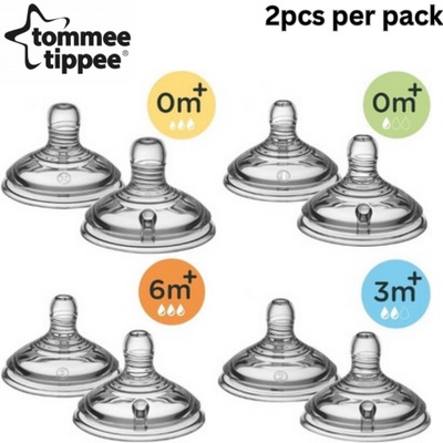 Tommee Tippee Closer To Nature Super Soft Teat Twin Pack