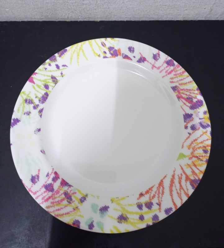 8 Inch Melamine Plate Type A / 20cm Round Plate