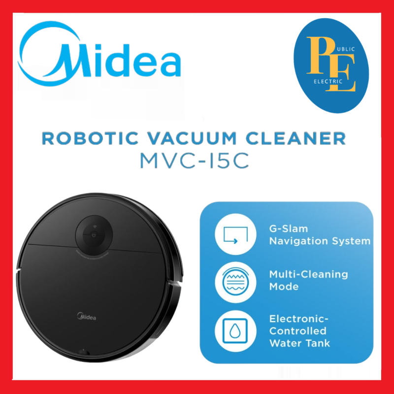 Midea 4-In-1 Cleaning System Robotic Vacuum Cleaner + APP Control - MVC-I5C
