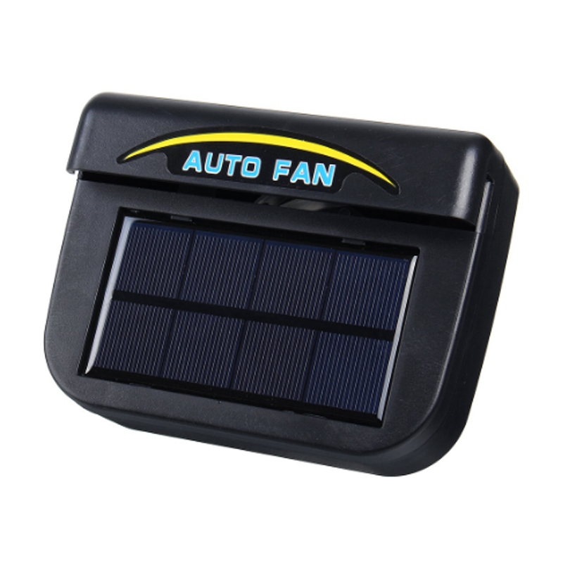 1 /2 Piece Solar Powered Auto Car Cooling Fan Ventilator Exhaust Fan