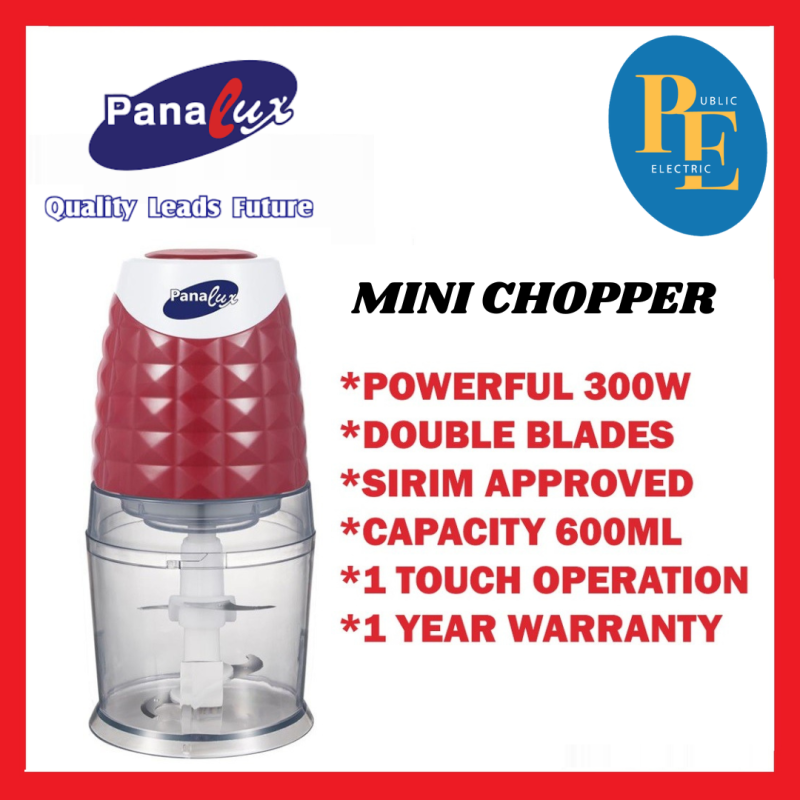 Panalux Mini Chopper Blender Meat Mincer PCP-122