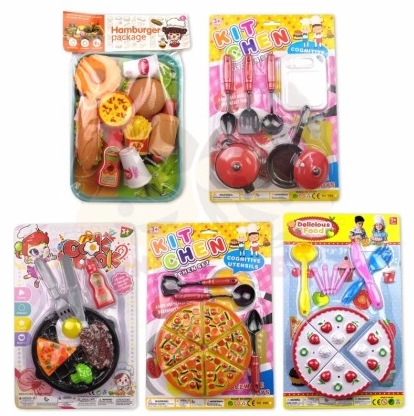 Kids Kitchen Pretend Play Toys Kitchen Cooking Set Cookware Cooking Mainan Masak Budak Perempuan Educational Simulation