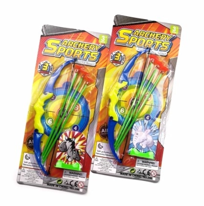 Kids Archery Toys Set Children Sport Toy Bow & Arrow Mainan Memanah Untuk Kanak-Kanak