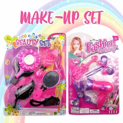 Kids Pretend Makeup Toy Set Fashion Dress Up and Beauty Set (3 Types)