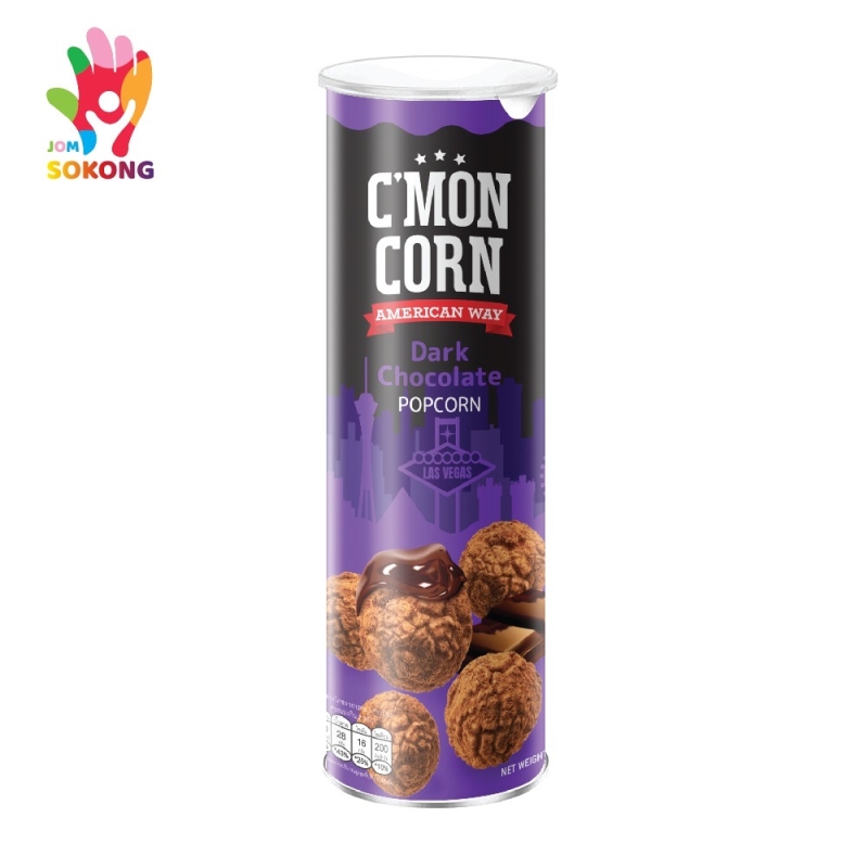 C'MON CORN PopCorn Dark Chocolate 70g