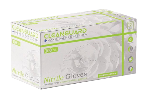 CleanGuard Nitrile(Powder Free Examination Glove)