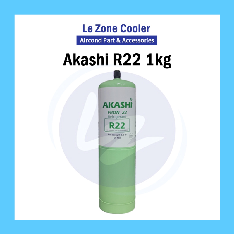 Akashi R22 Gas Aircond Gas 1kg Home Aircond Rumah Aircond Top up Refill