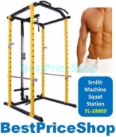 Smith Machine Workbench Squat Power Rack Station Bench Press...