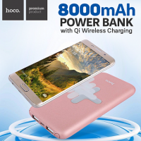 Hoco B11 8000mAh Qi Wireless Portable Charger Power Bank Cha...