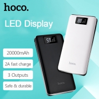 HOCO B23B 3-Port USB 20000mAh Flowed Power Bank Charger Digi...