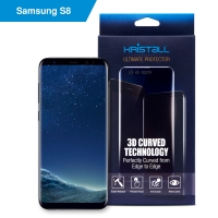 Samsung Galaxy S8 Screen Protector - Kristall® Ultimate Protector TPU Film Screen Protector Compatible with Samsung S8 Smartphone Not Tempered Glass (Ultra Thin 0.15mm Thickness, Self-Healing Elastic Material, True Edge-to-Edge 3D Curved Full Coverage)