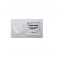 Alcohol Sterile Swabs, 2 ply - Size : 65mm x 30mm, 100pcs/box