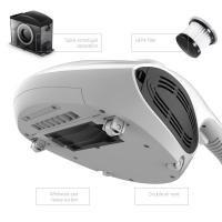 Deerma CM900 M Mist Vacuum Bed UV-C Ray Light Power Suction (3 Pin Wire Plug)