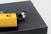 COHIBA Lighter Cigar Cigarette Lighter With Double Torch Jet Flame