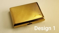 Premium Gold Stainless Steel Cigarette Case G2
