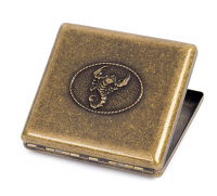 Classic Bronze Cigarette Case